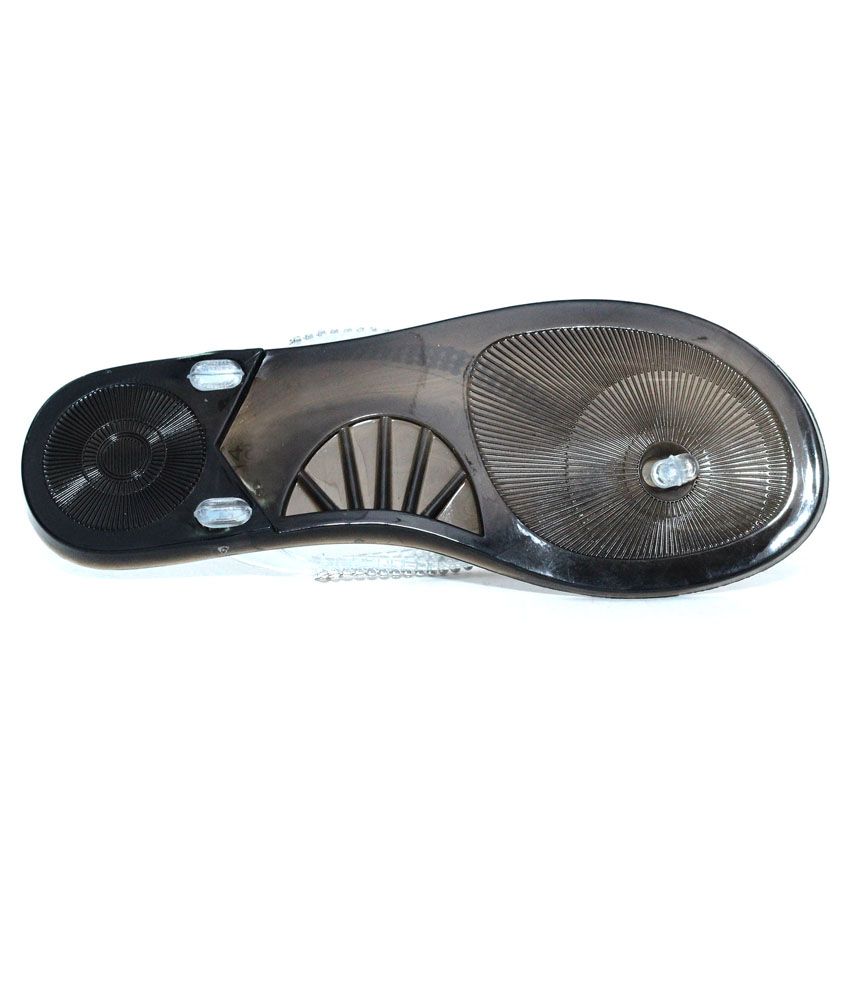 Oh Feet Black Flat Slip Ons Price in India Buy Oh Feet Black Flat Slip