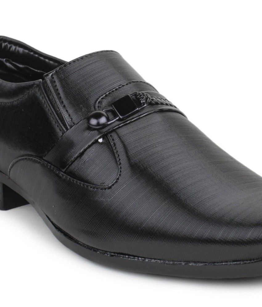 comfortable formal black shoes