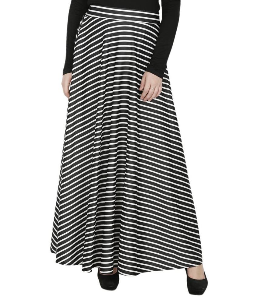 lycra maxi skirt