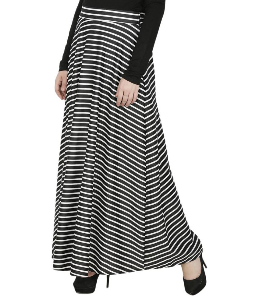 lycra maxi skirt