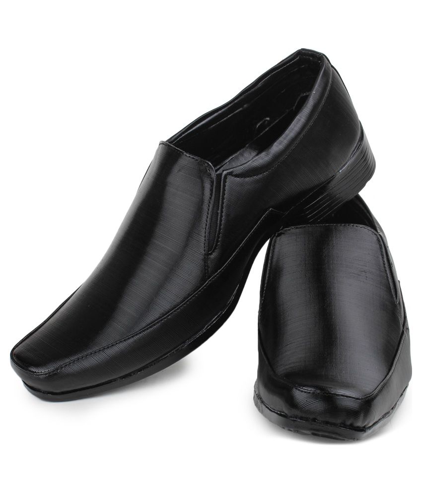 black shoes formal dressing