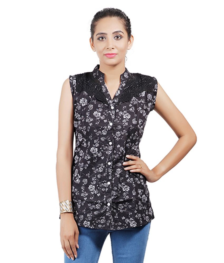 Buy Asmara Black Cotton Shirts Online at Best Prices in India - Snapdeal