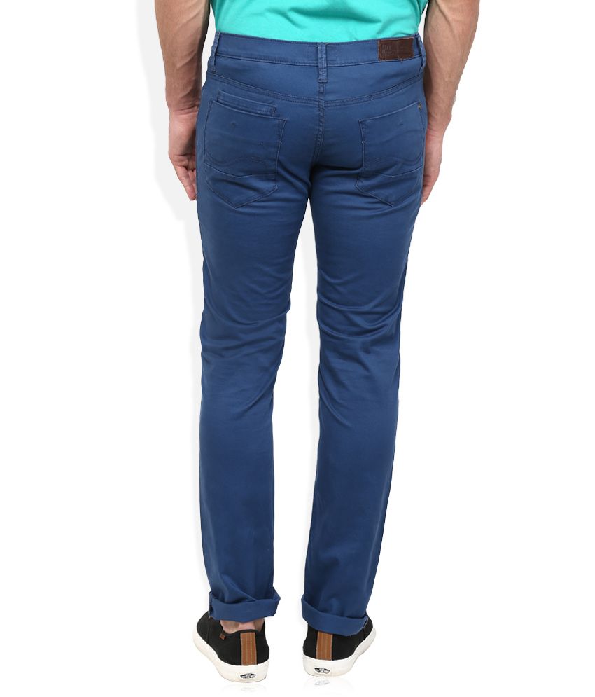 lee navy blue pants