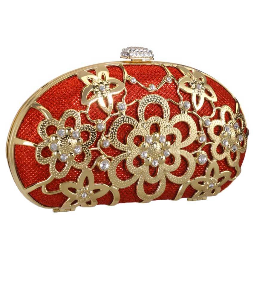 Buy A4aadi Golden Clutch Set Of 2 at Best Prices in India Snapdeal