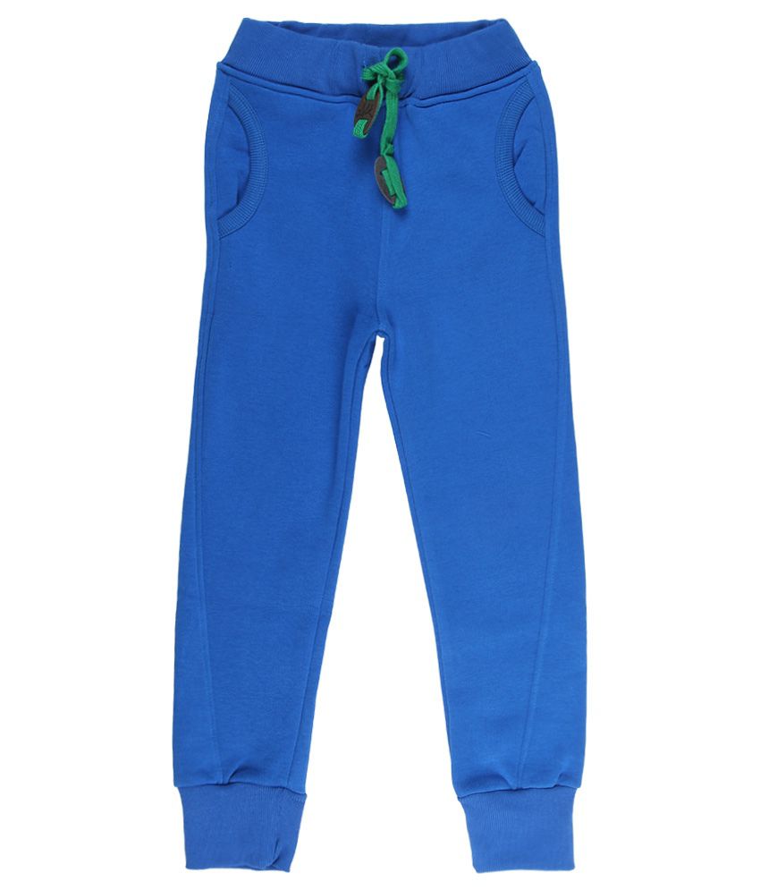 Little Kangaroo Royal Blue Color Track Pants For Kids - Buy Little ...