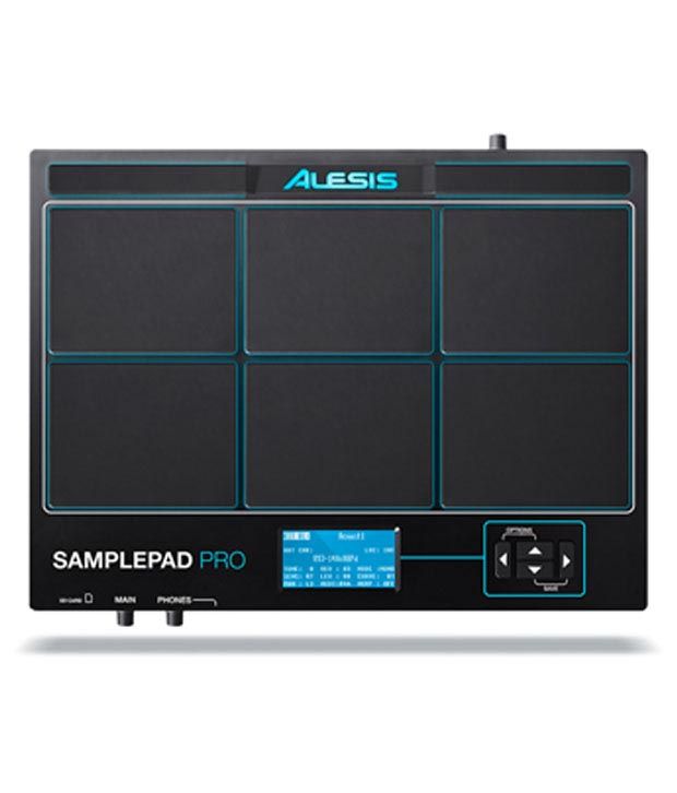 Alesis Black Sample Pad Pro 8Pad Percussion And SampleTriggering Instrument Buy Alesis Black