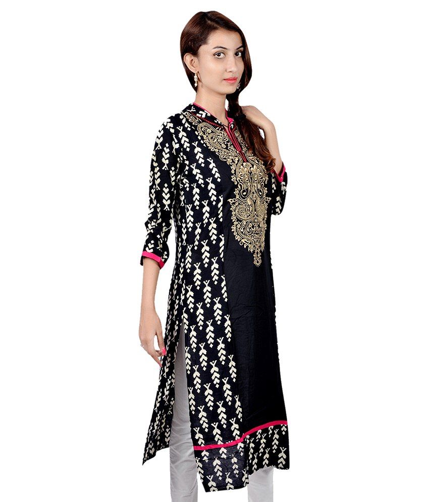  Kanak  Creations Multi Cotton Kurti  Buy Kanak  Creations 