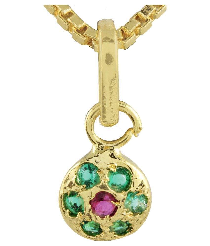 Parijaat Multicolour Combos Alloy Pendant With Chain Buy Parijaat