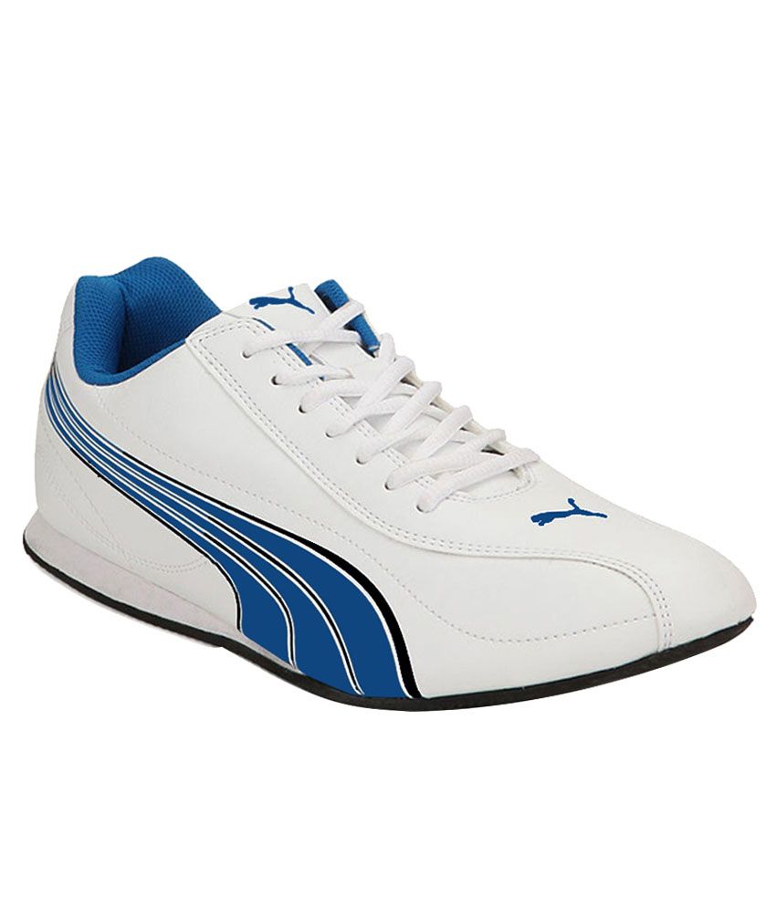 Puma White Lifestyle Sports Shoes Price in India- Buy Puma White ...