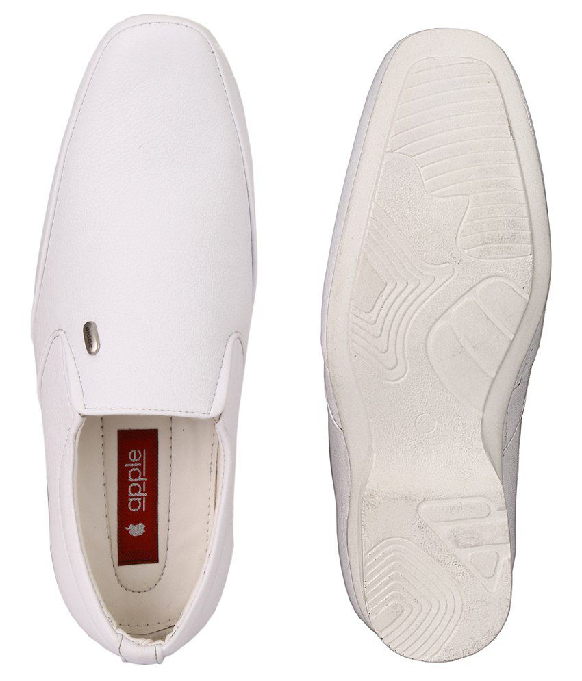 Apple White Formal Shoes Price in India- Buy Apple White Formal Shoes ...