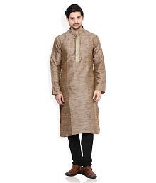 manyavar brown kurta