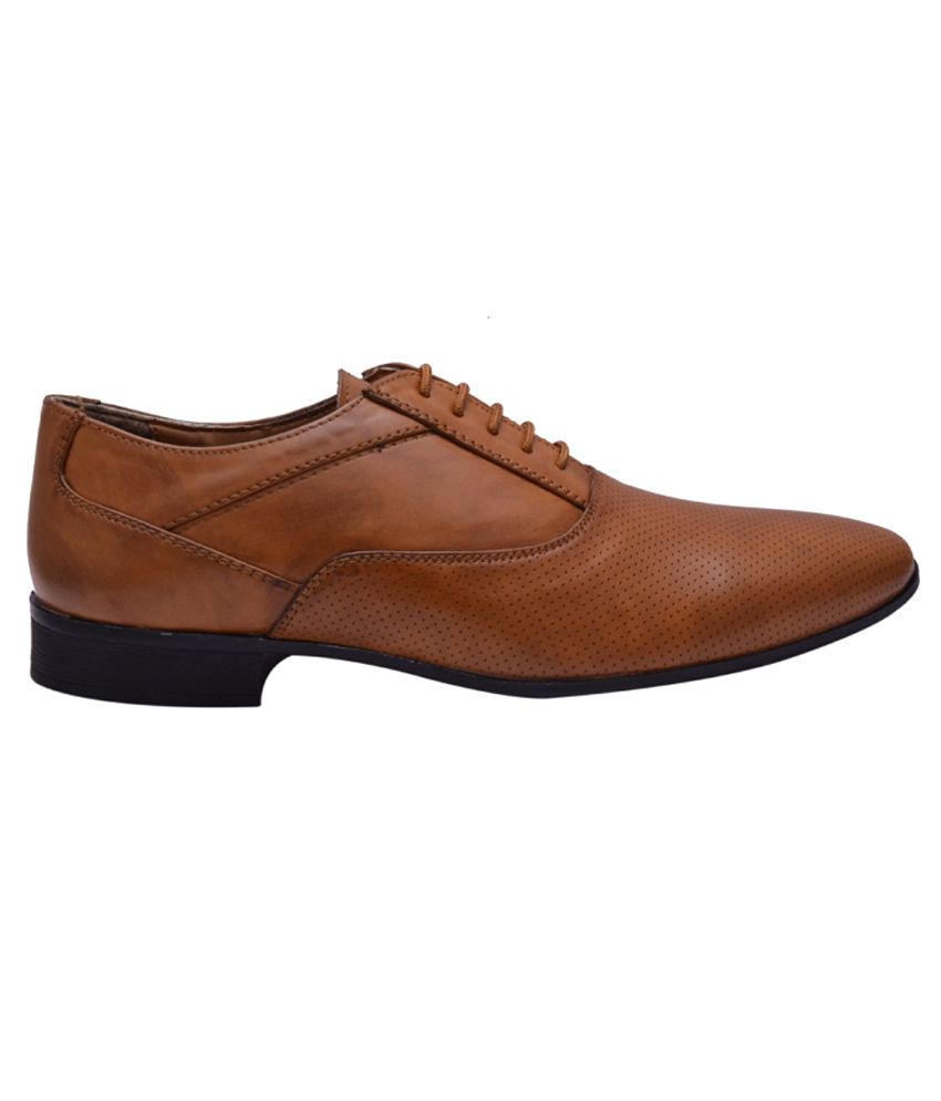 Hirel's Brown Formal Shoes Price in India- Buy Hirel's Brown Formal ...