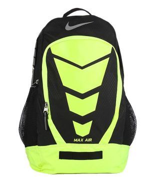nike max air backpack yellow