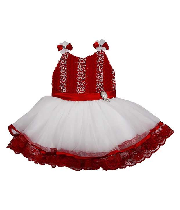 red frocks for girls