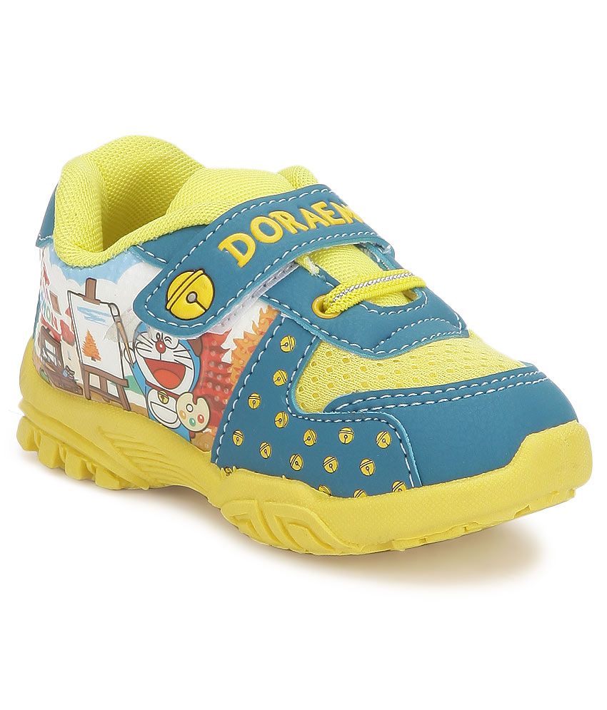 Doraemon Yellow Sports Shoes For Kids Price in India- Buy Doraemon Yellow  Sports Shoes For Kids Online at Snapdeal