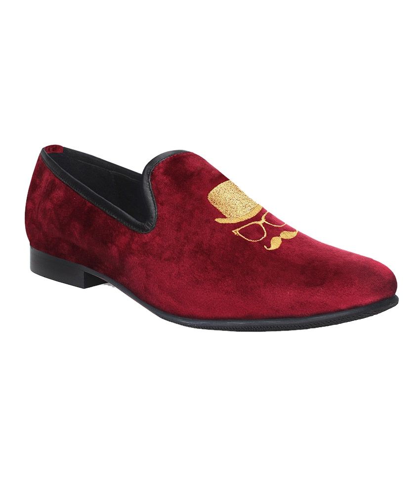 Bareskin Maroon Formal Shoes Price in India- Buy Bareskin Maroon Formal ...