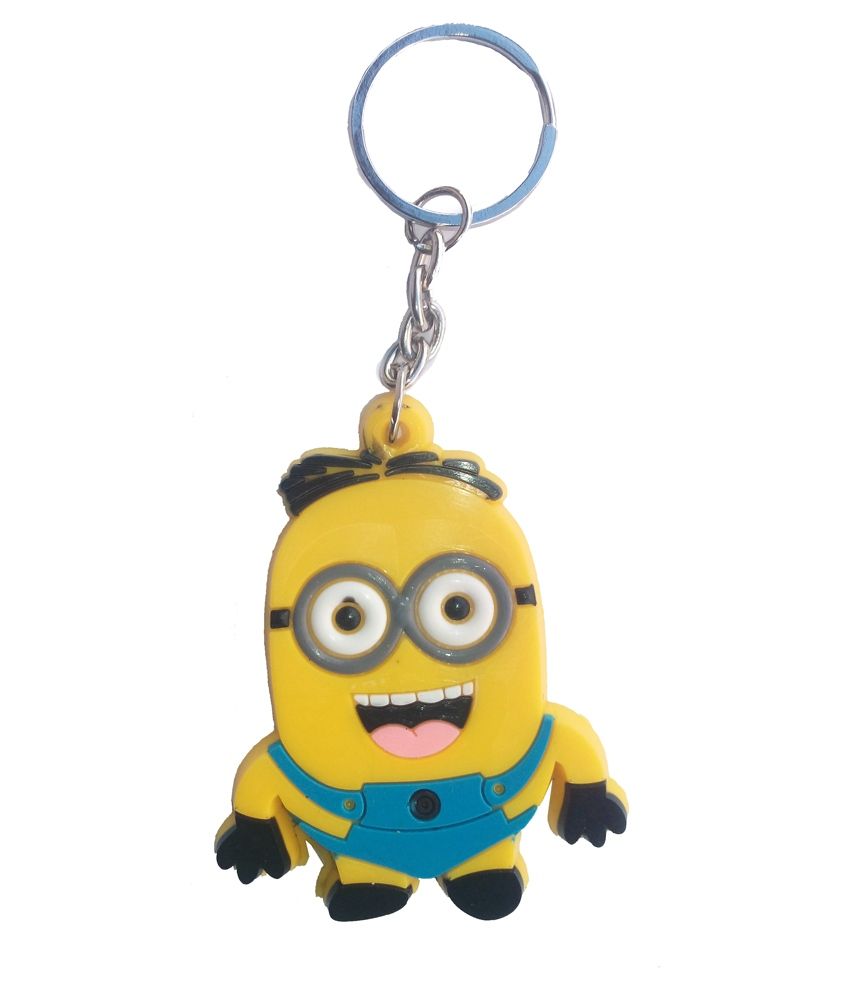 minion soft toy keychain