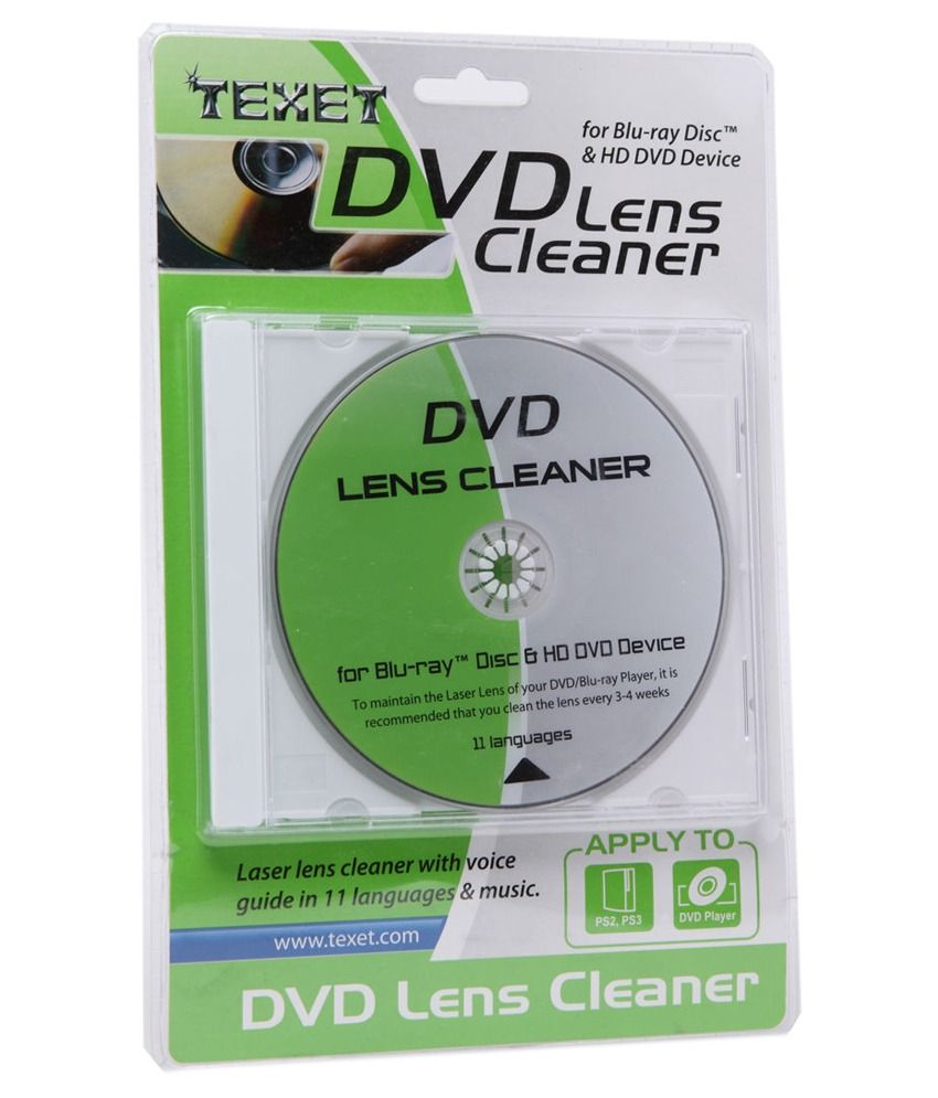 Texet Hn3102 Dvd Lens Cleaner For Bluray Disc And Hd Dvd Devices