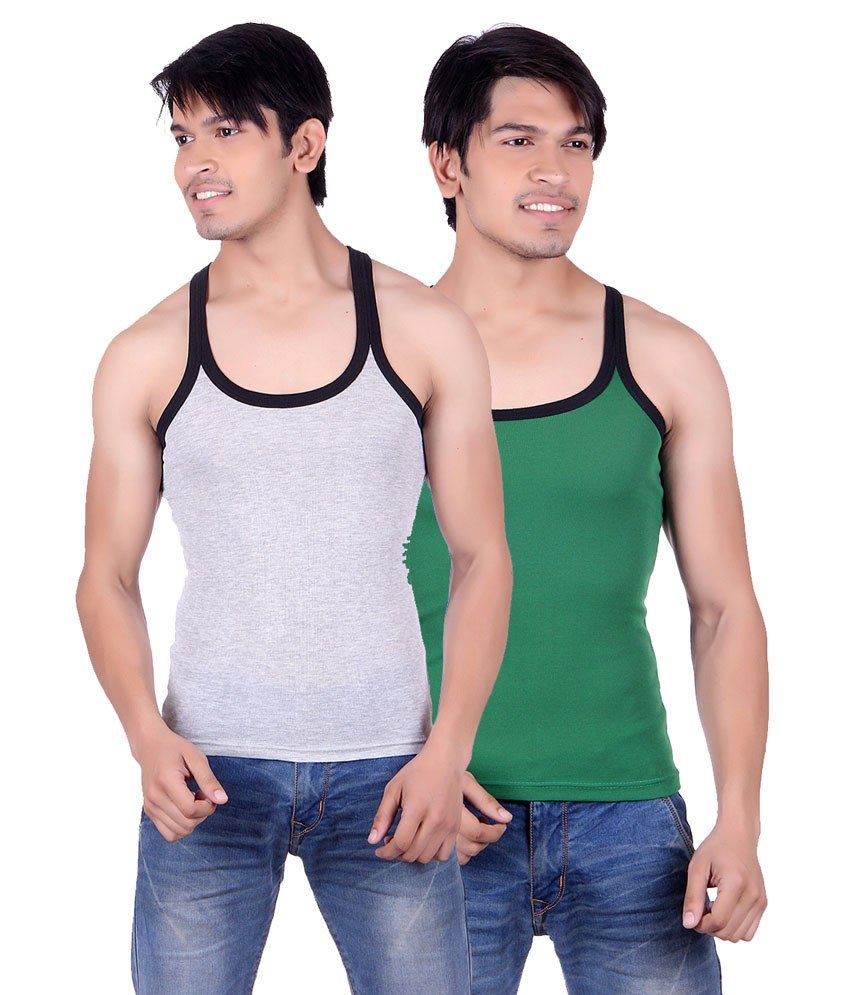cotton running vest