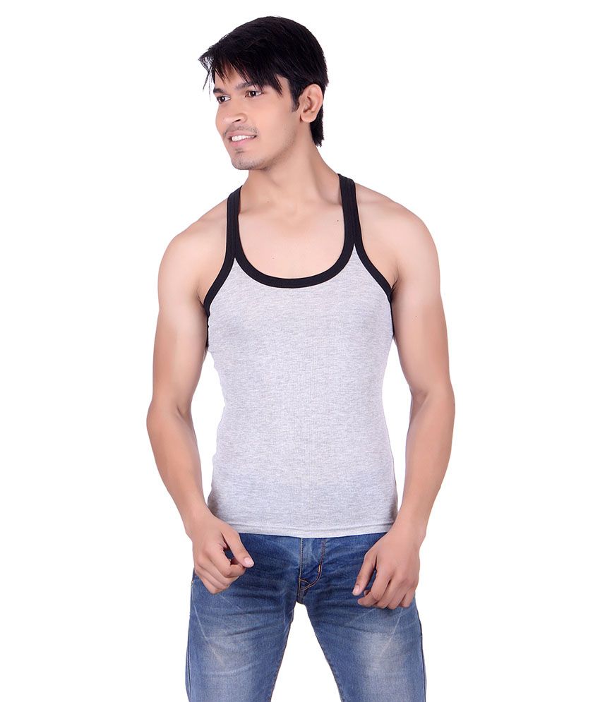cotton running vest