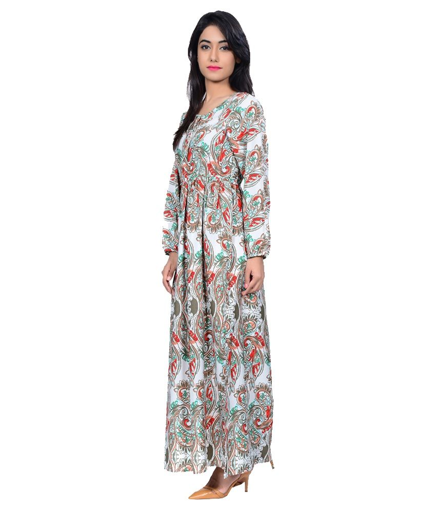 polyester maxi