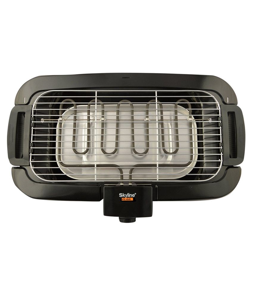 Skyline Nonstick Coating Barbeque Grill Black Buy Online at Best