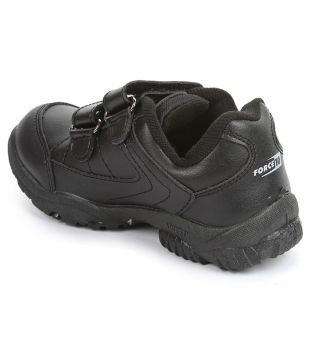 liberty force 10 school shoes black