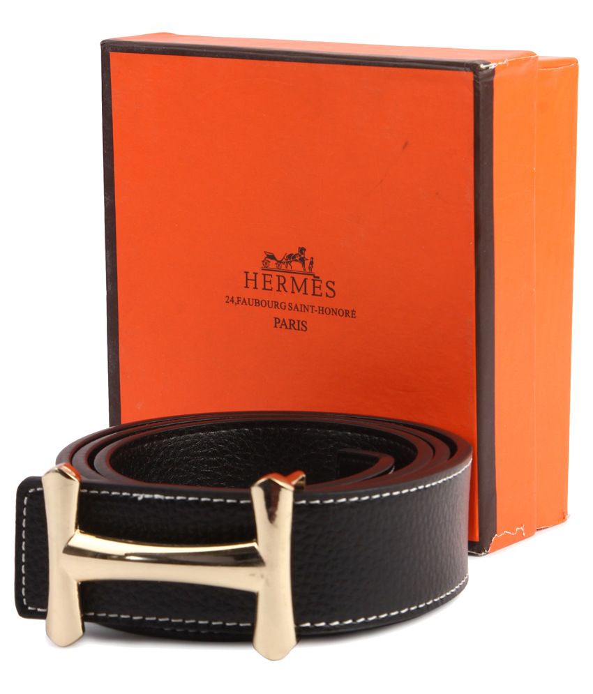 Hermes Black Casual Belt: Buy Online at Low Price in India - Snapdeal