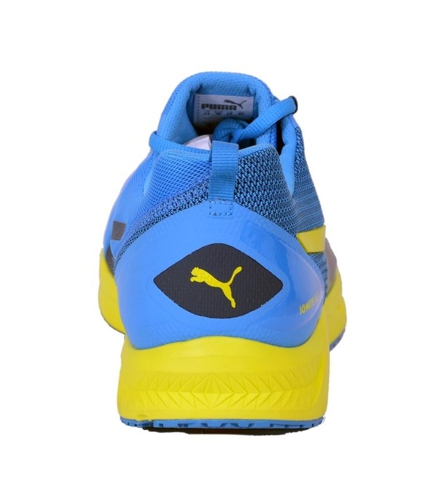 puma ignite xt blue yellow