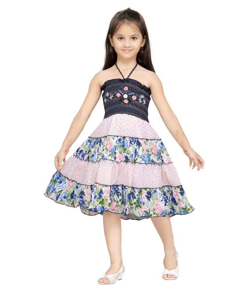 Be:kids Multi Cotton Frock - Buy Be:kids Multi Cotton Frock Online at ...