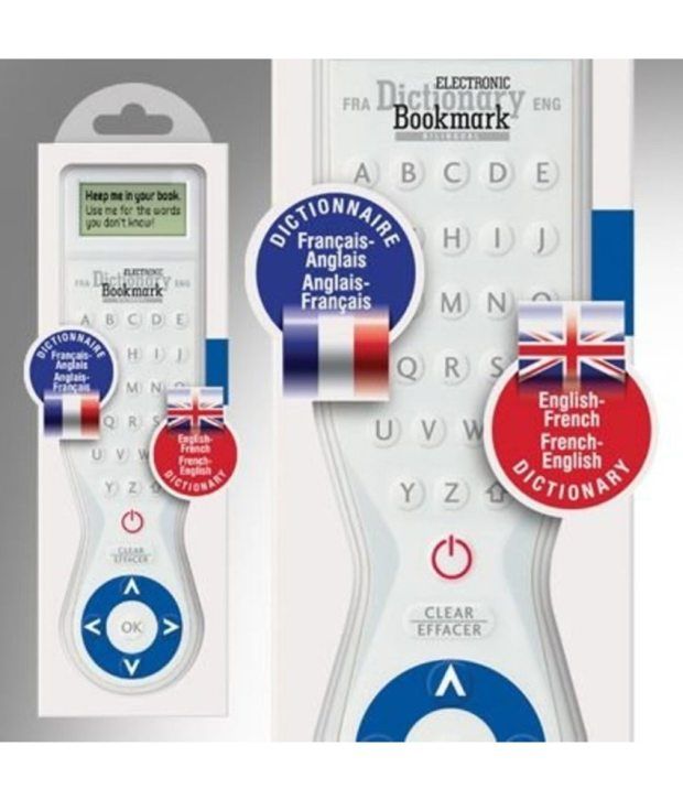 Mufubu Electronic Dictionary Bookmark Dual Language (french English) Buy Online at Best