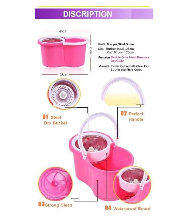 Trueware Easy Mop With Bucket Buy Trueware Easy Mop With Bucket Online