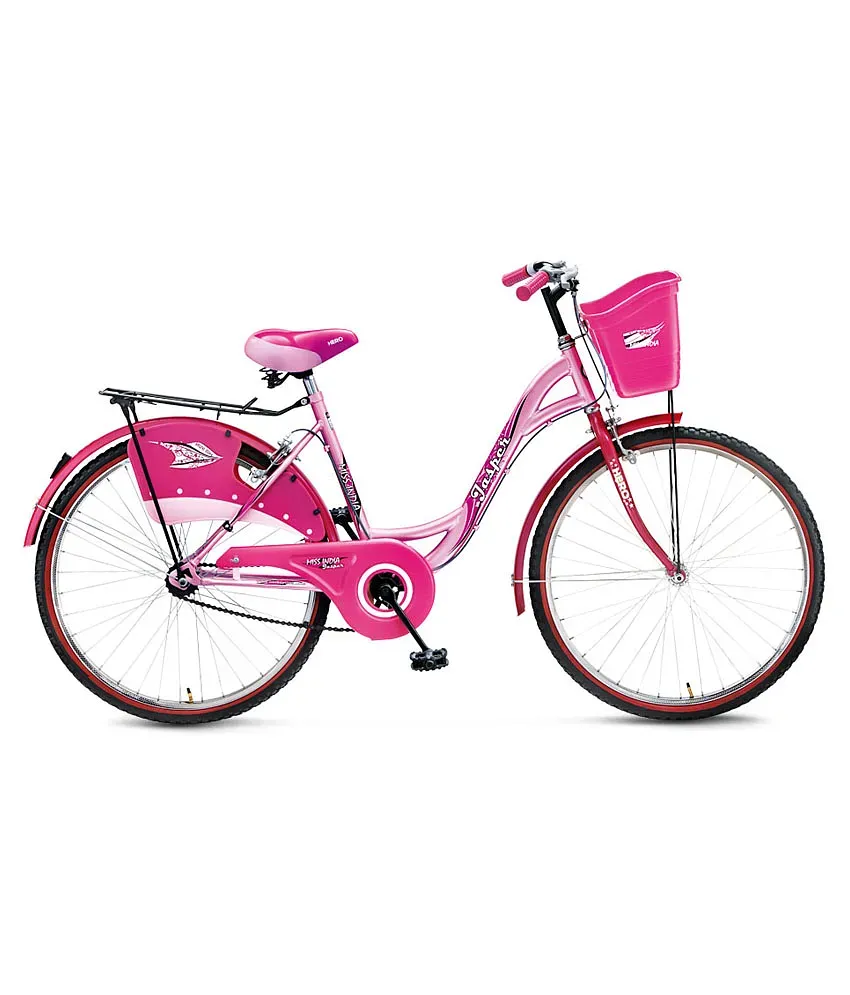 hero miss india cycle pink