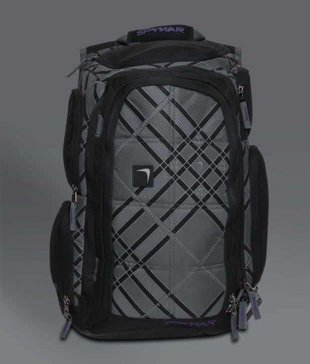 Spykar Black & Grey Laptop Bag Buy Spykar Black & Grey Laptop Bag