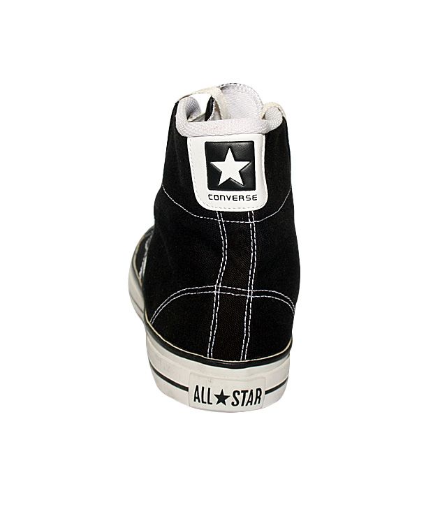 ankle black converse