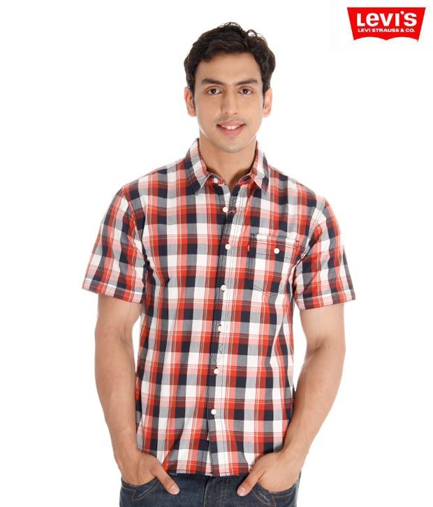 levi's checkered shirt