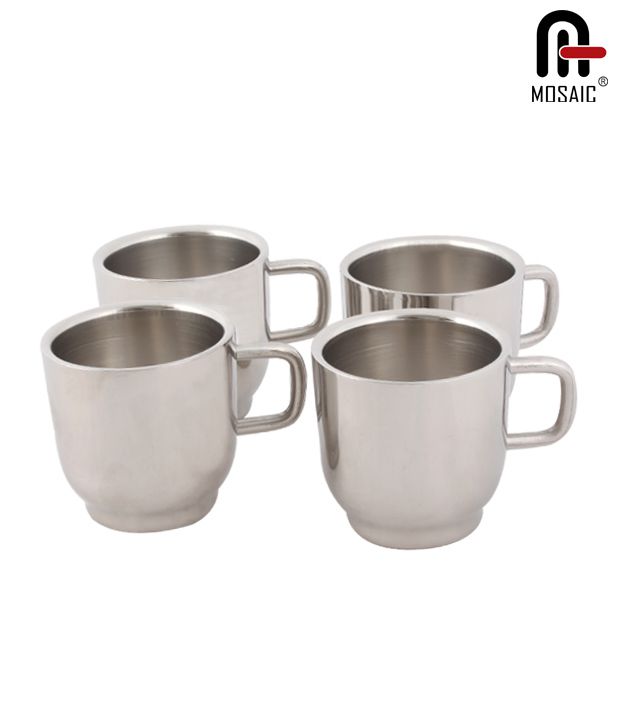 Dynore Steel tea / coffee sets Tea Set Pcs ml