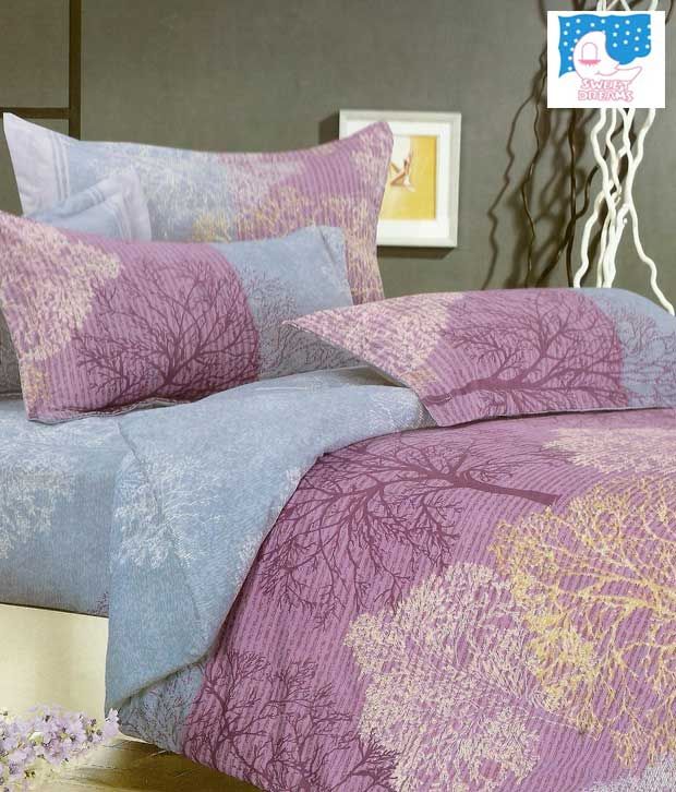 Sweet Dreams Double Bed Sheet With Tree Design Buy Sweet Dreams