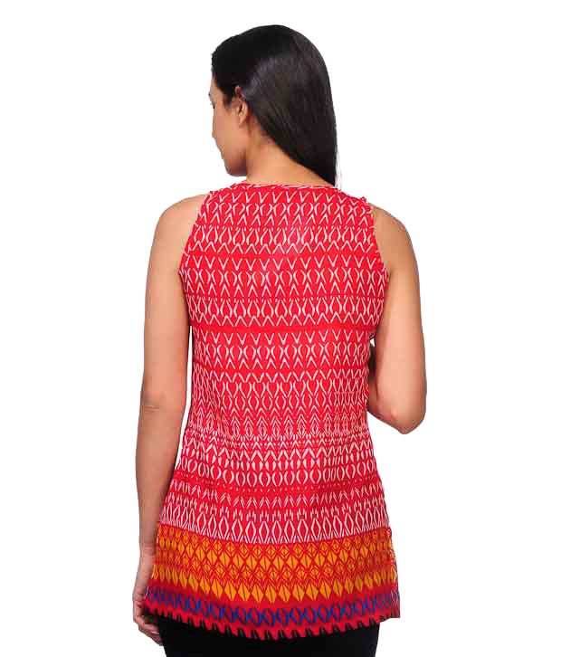 global desi sleeveless kurti