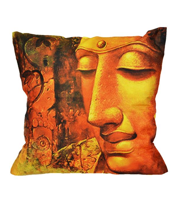 MeSleep Buddha Digital Print Cushion Cover Buy Online at Best Price
