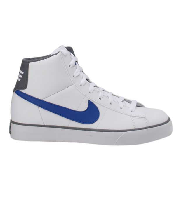 white classic nike sneakers