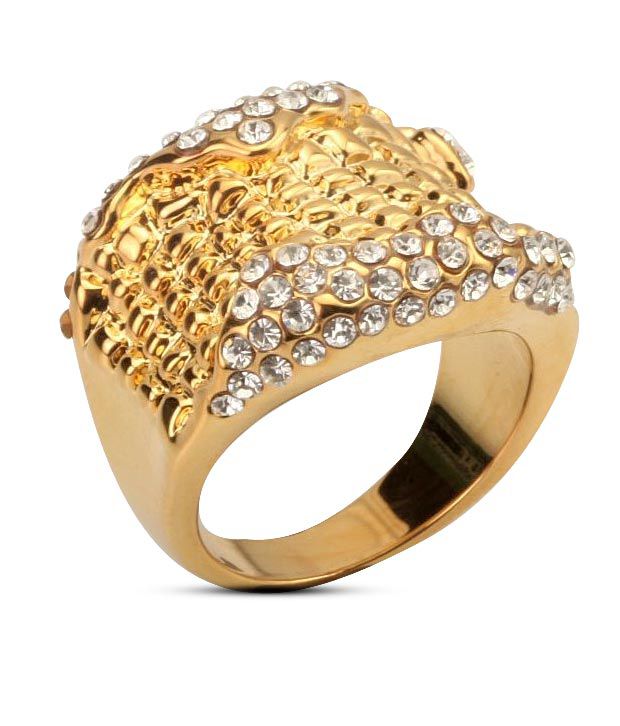 Spyra CZ Studded Extravagant Designer Ring: Buy Spyra CZ Studded ...