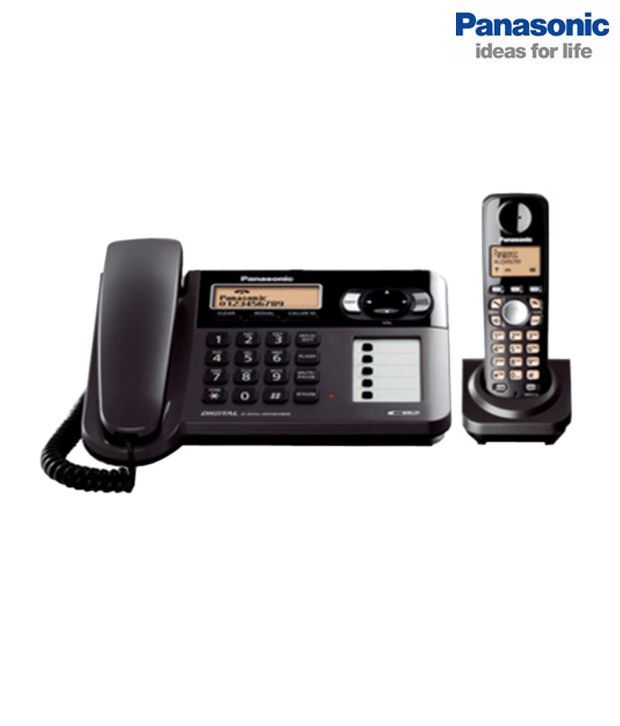 Panasonic Kx-tg3651 Cordless Landline Phone ( Black )