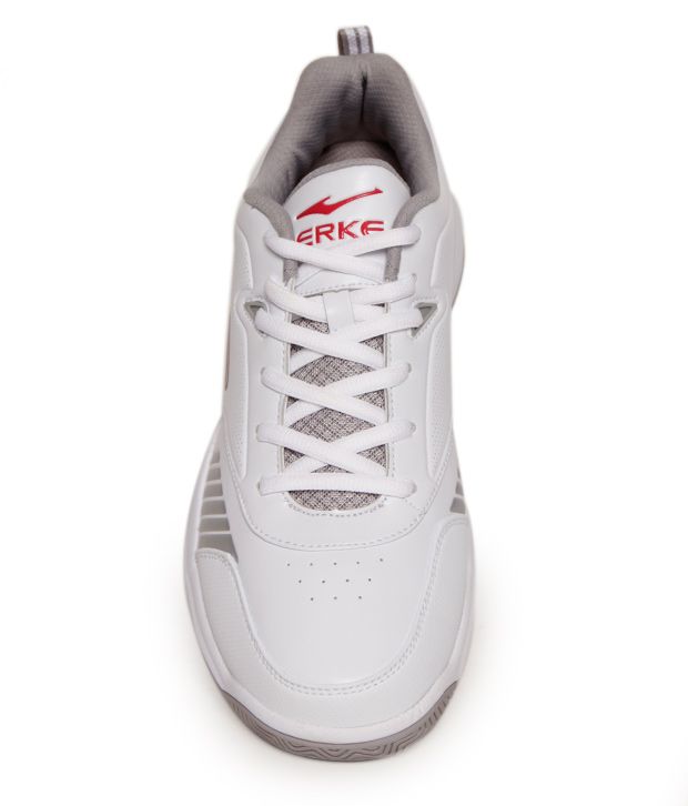 Erke White &amp; Grey Tennis Shoes Buy Erke White &amp; Grey