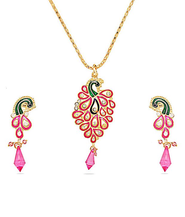 Sharnam Art Five Stunning Pendant Sets Combo Buy Sharnam Art Five