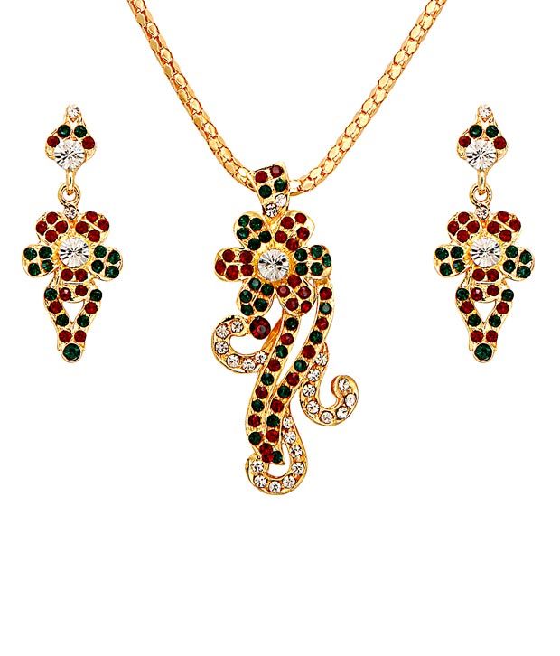 Sharnam Art Five Traditional Pendant Sets Combo Buy Sharnam Art Five