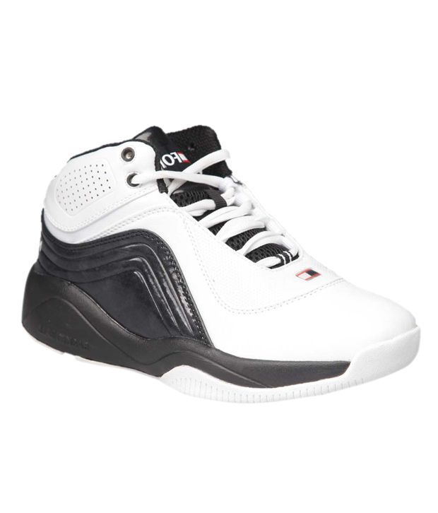 Navyfont White & Black Basketball Shoes - Buy Navyfont White & Black ...