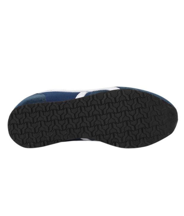 power blue running shoes