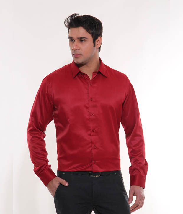 red party wear shirt