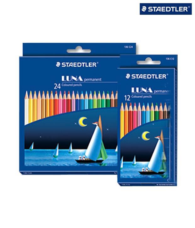 Staedtler Luna Permanent Color Pencils 5 Boxes Of 12 Colors Each